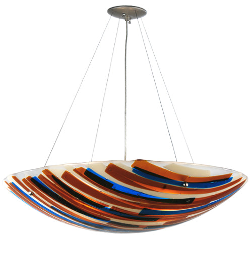 Meyda Tiffany Oceano 116804 Pendant Light - Nickel