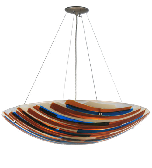 Meyda Tiffany Oceano 116804 Pendant Light - Nickel