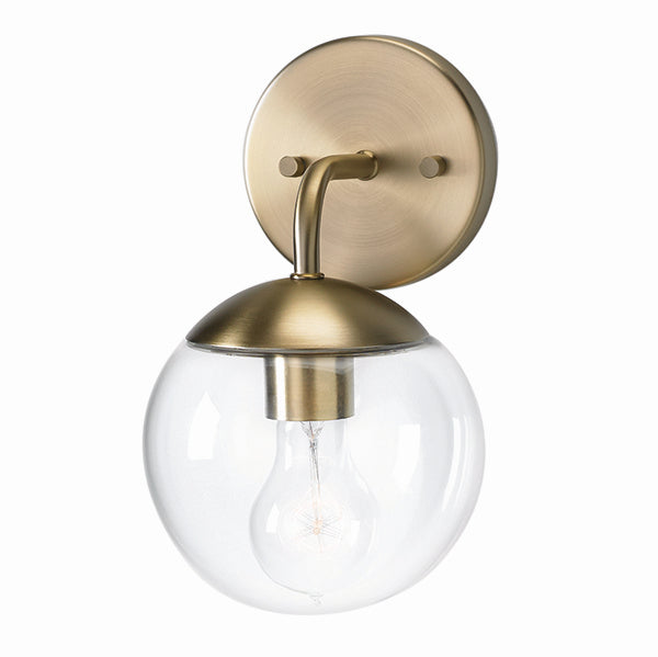 Russell Eclipse 788-001/SG/CL Wall Light - Soft Gold