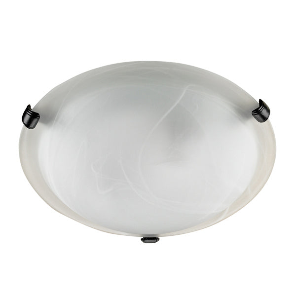 Russell L341-616/16 Ceiling Light - Black