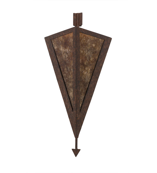 Meyda Tiffany Desert Arrow 116843 Wall Light - Rusty Nail/Amber Mica