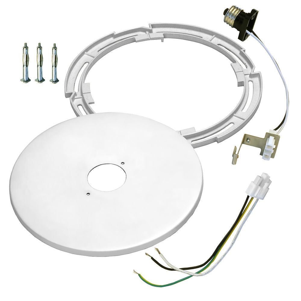 Recesso Lighting 10570-05 Recesso Converter Kit Decor White