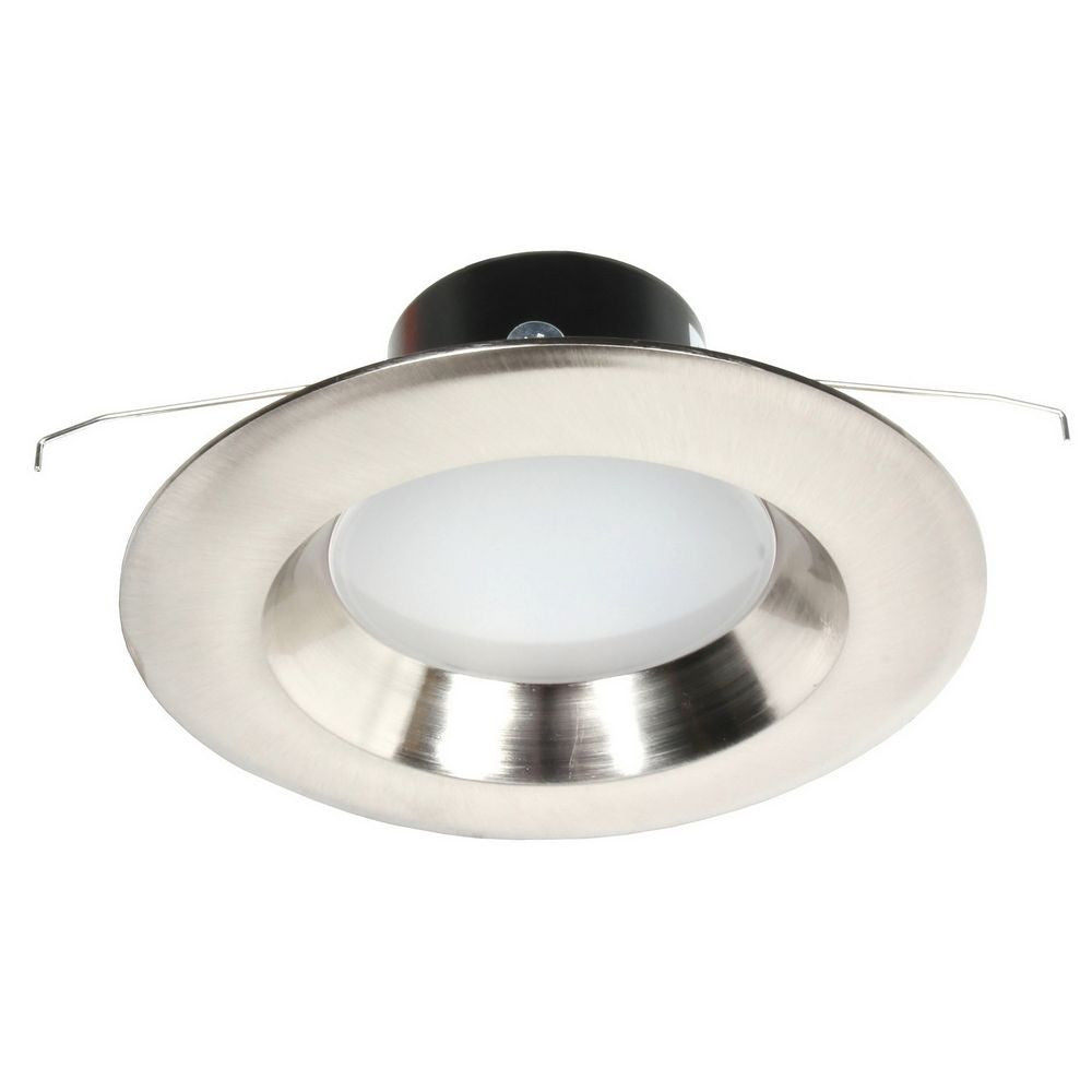 Recesso Lighting 10904-09 Recesso 5`` - 6`` Reflector Recessed Light Pewter, Nickel, Silver