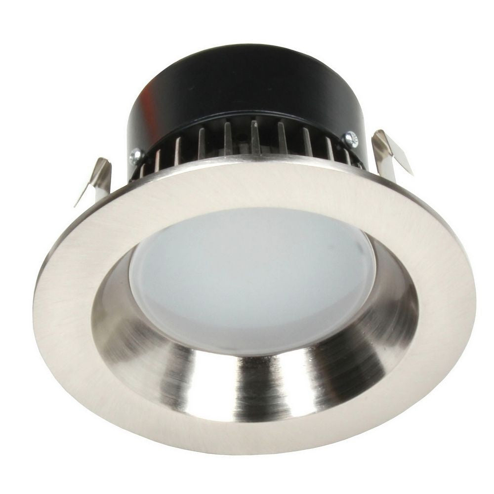 Recesso Lighting 10905-09 Recesso 4`` Reflector Recessed Light Pewter, Nickel, Silver