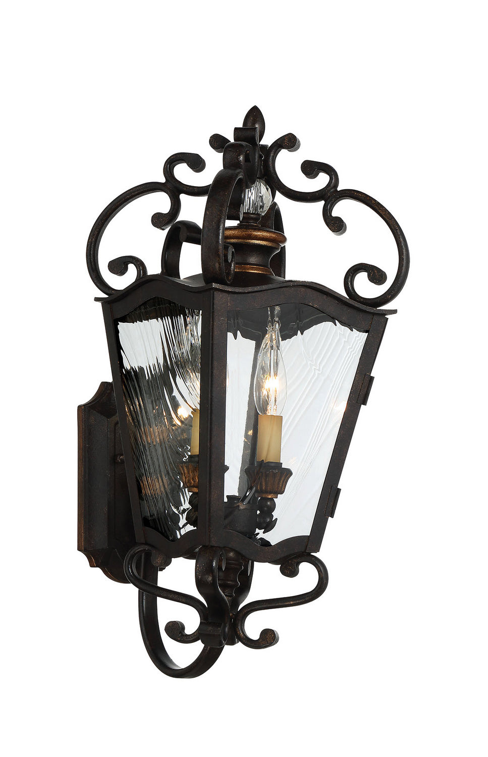 Minka-Lavery Lighting 9332-270 Brixton Ivy Two Light Outdoor Lantern Outdoor Bronze / Dark