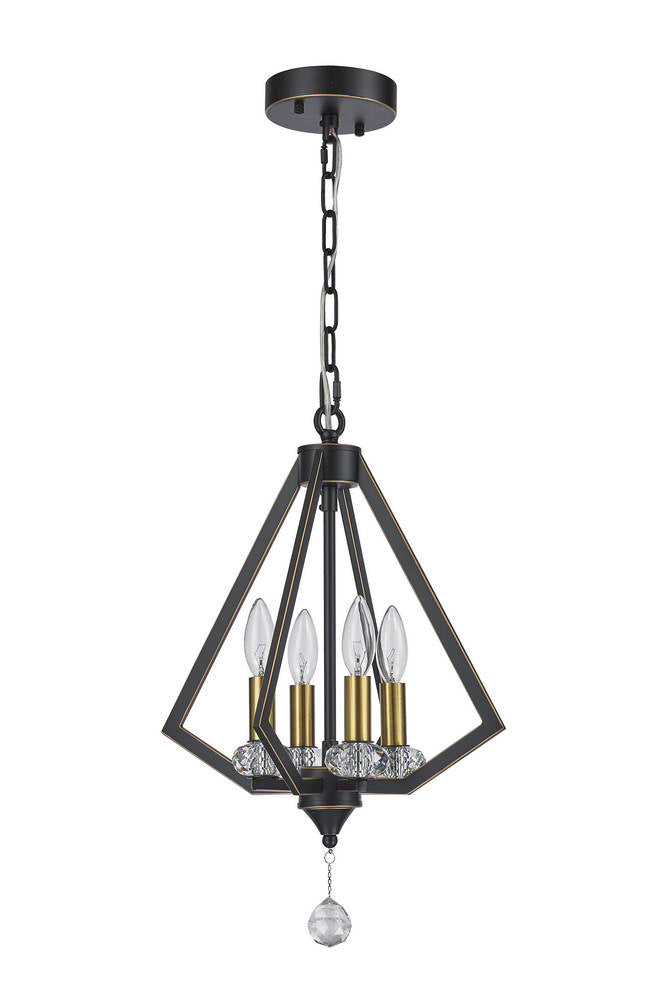 StarFire Cages 1914OB Chandelier Light - Oiled Bronze