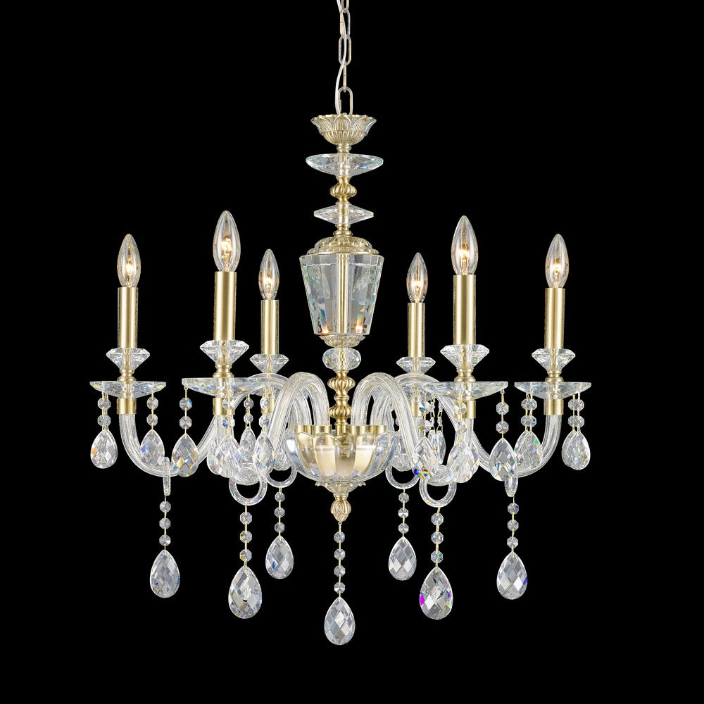 StarFire Barcelona 3606AB Chandelier Light - Antique Brass