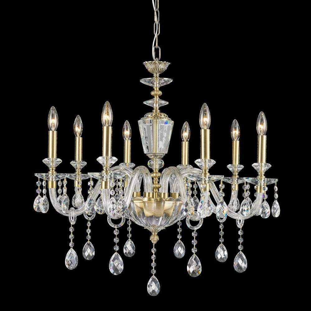 StarFire Barcelona 3608AB Chandelier Light - Antique Brass