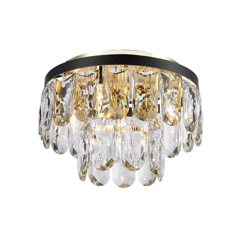 StarFire Havana 5516BG Ceiling Light - Gold and Black