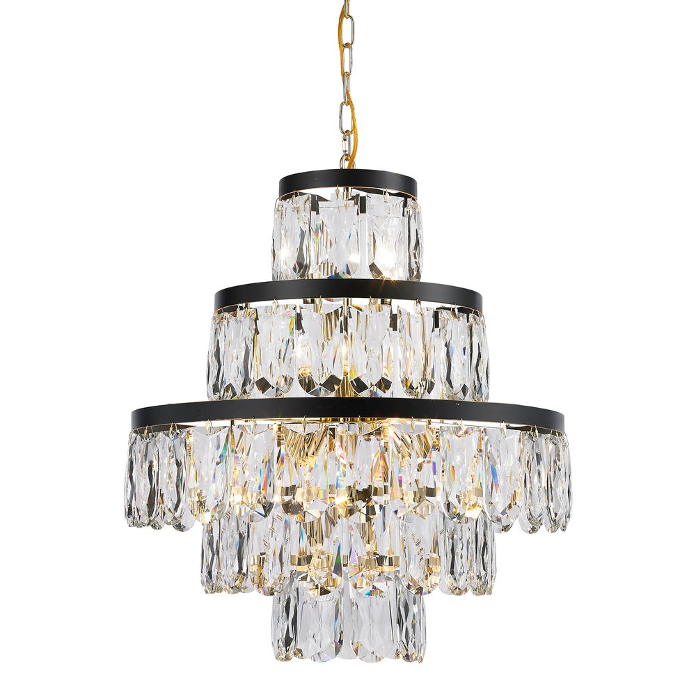 StarFire Havana 5524BG Chandelier Light - Gold and Black
