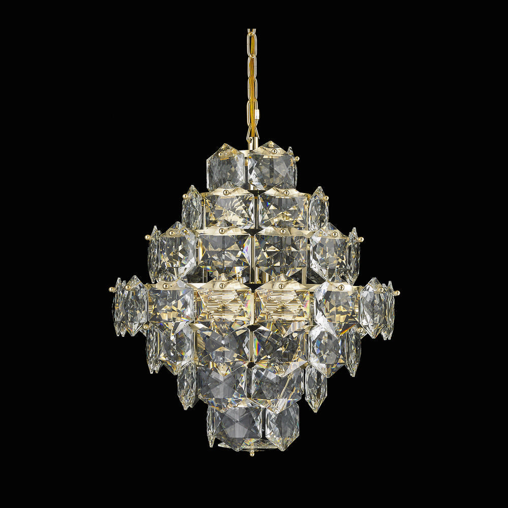StarFire Glacier 7820GD Chandelier Light - Gold