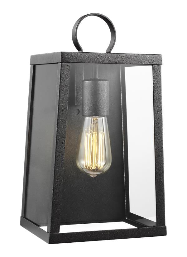 Visual Comfort Studio 8637101EN7-839 Marinus One Light Outdoor Wall Lantern Outdoor Black