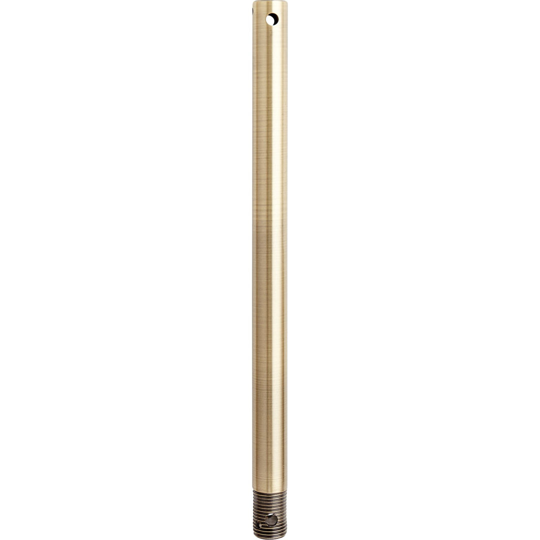 Quorum 6-124 Fan Downrod - Antique Brass