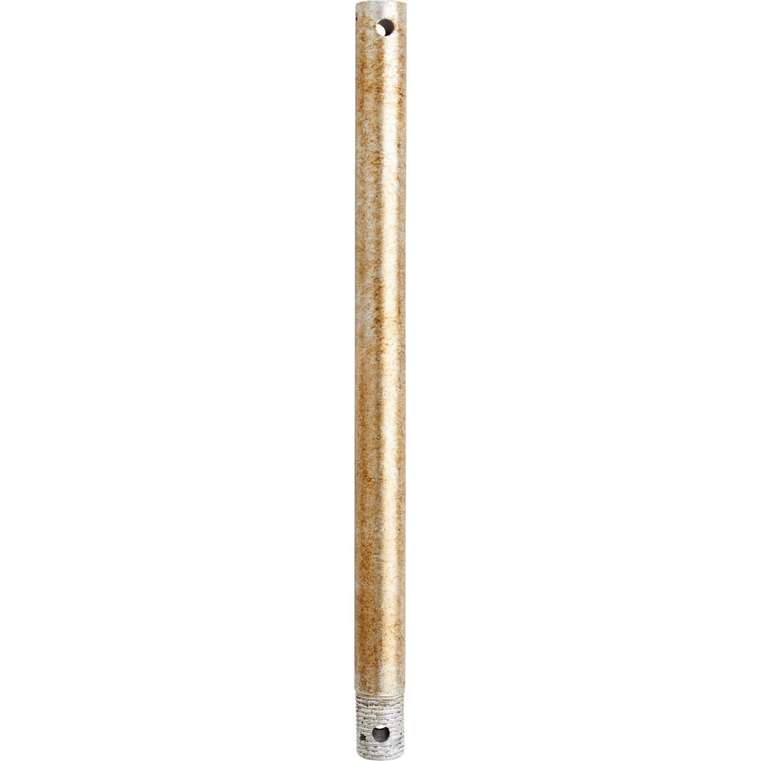Quorum 6-1260 Fan Downrod - Aged Silver Leaf