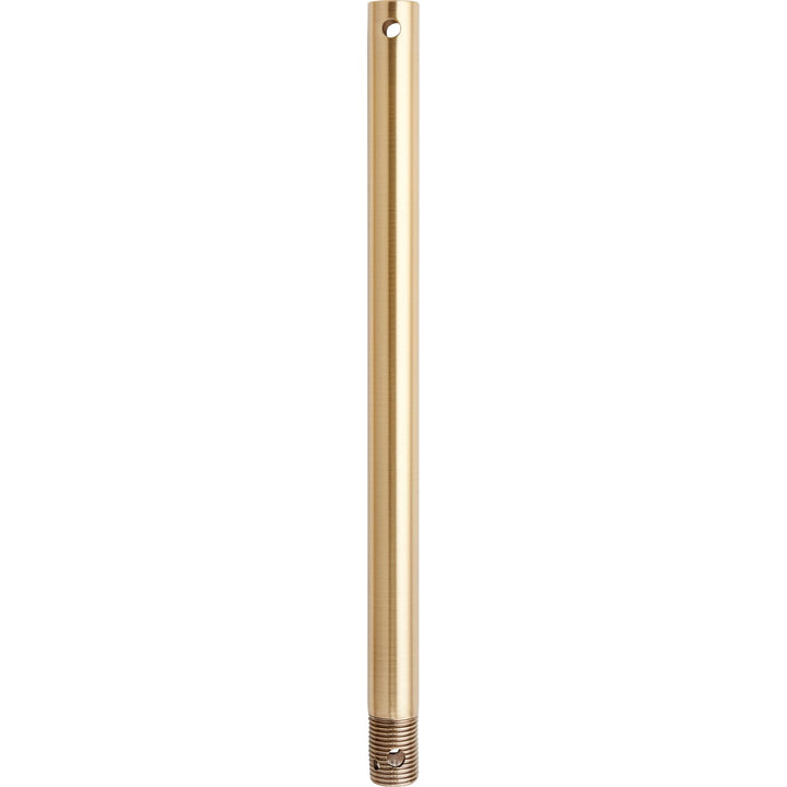 Quorum 6-1280 Fan Downrod - Aged Brass