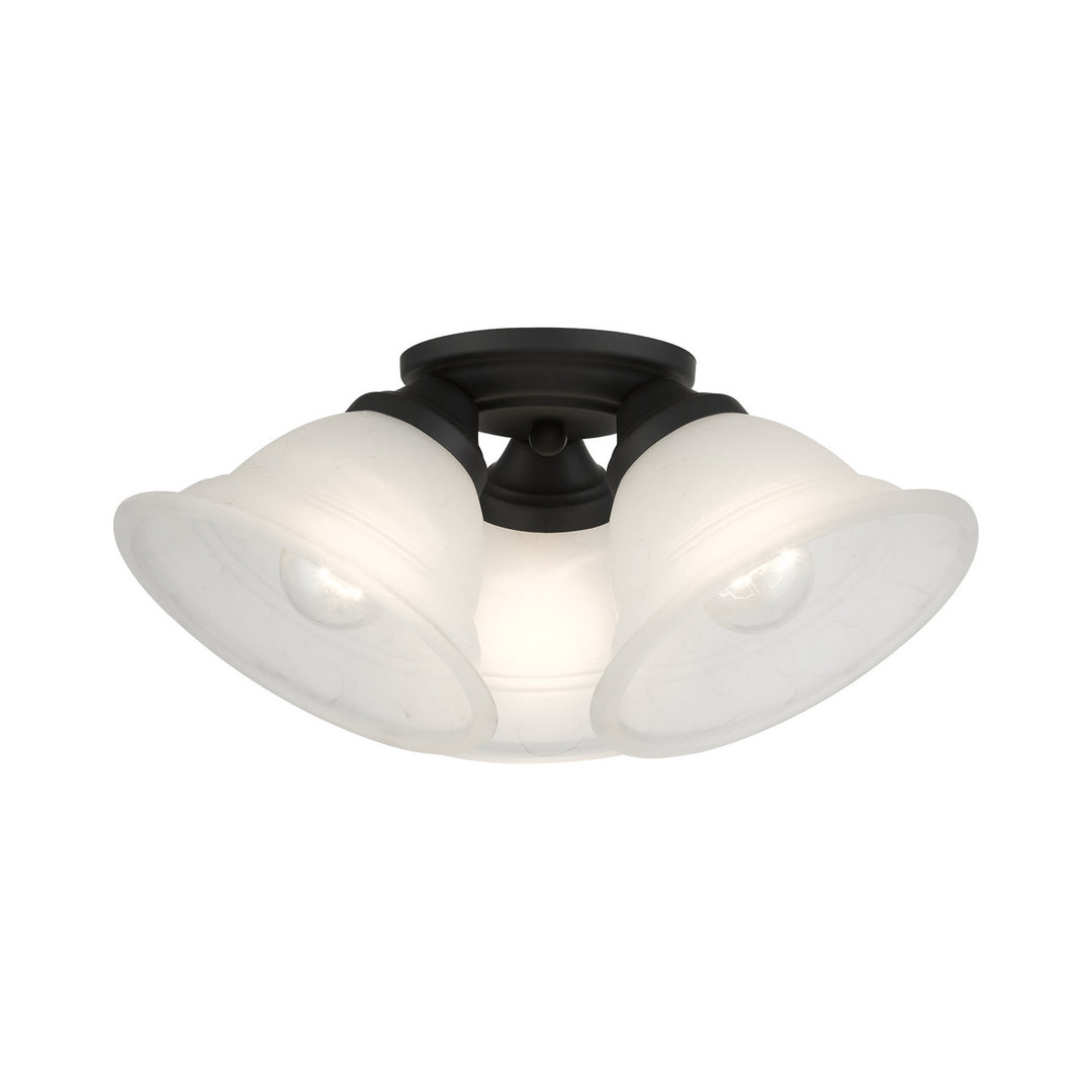 Livex Wynnewood 40727-04 Ceiling Light - Black