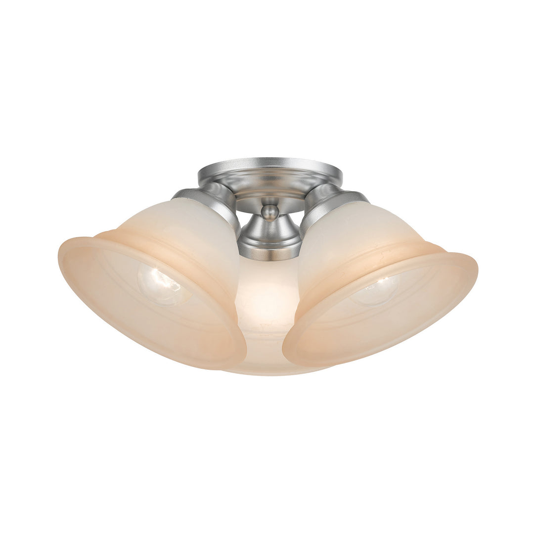 Livex Wynnewood 40729-81 Ceiling Light - Painted Satin Nickel