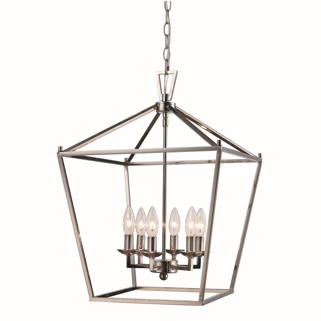 Trans Globe Imports Lacey 10266 PC Pendant Light - Polished Chrome