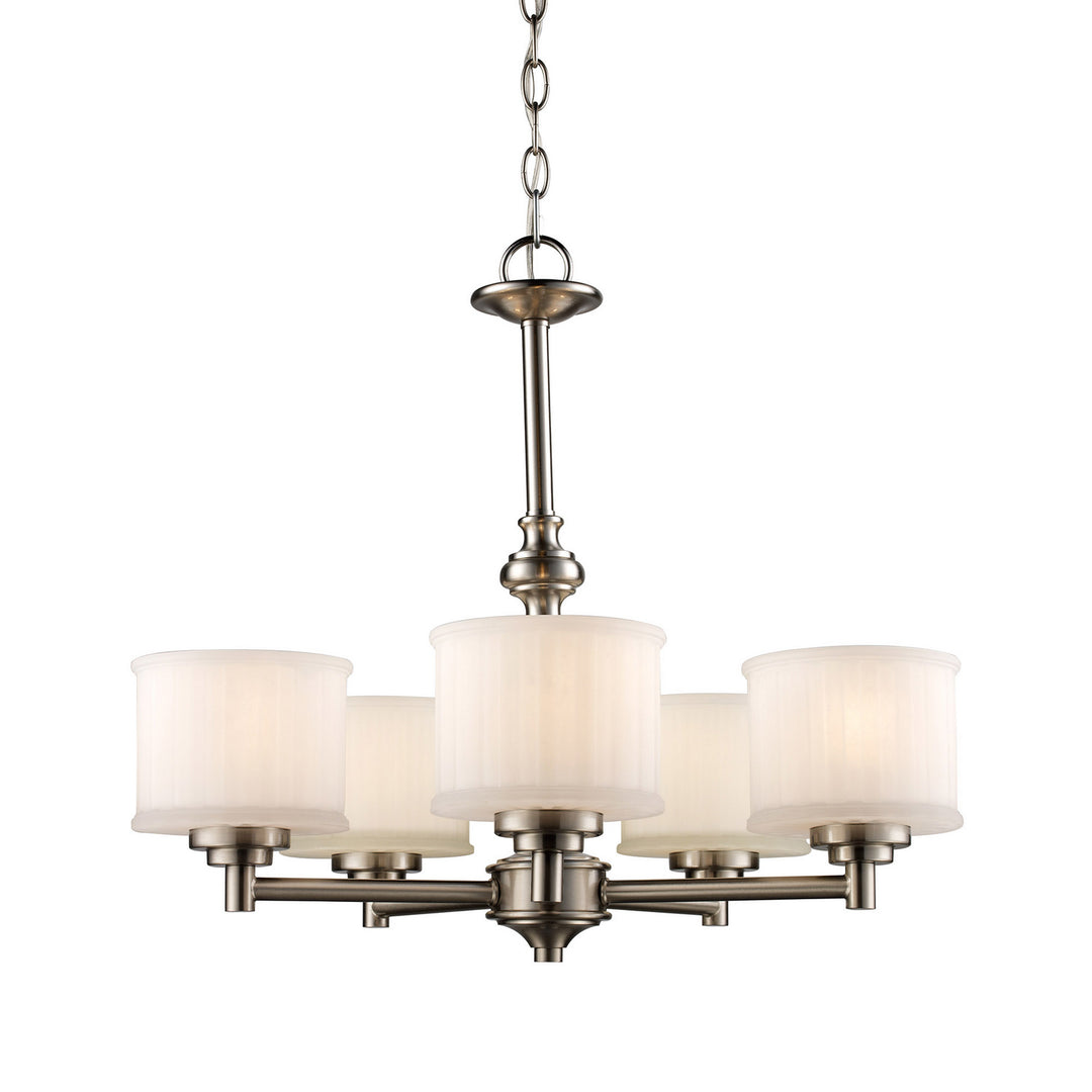 Trans Globe Imports Cahill 70728 BN Chandelier Light - Brushed Nickel