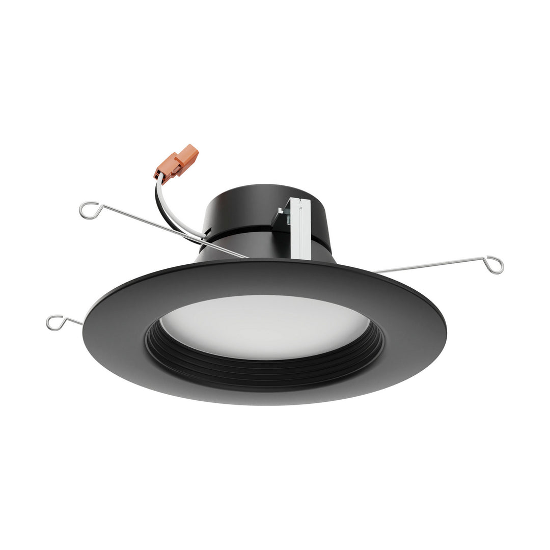 Satco Lighting S11835   Recessed Light Black