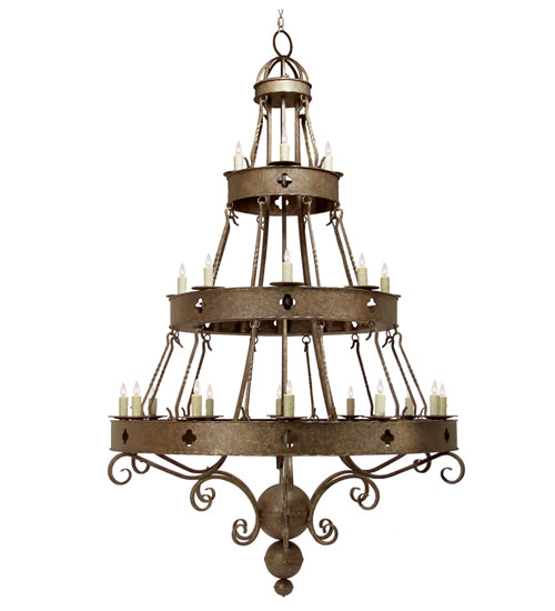 Meyda Tiffany Avila 116981 Ceiling Light - Mahogany Bronze