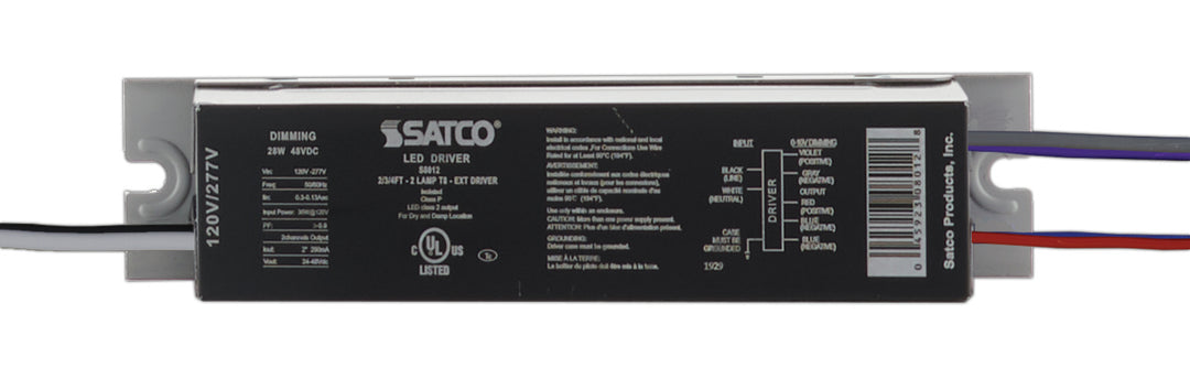 Satco Lighting S8012   Home Decor Black