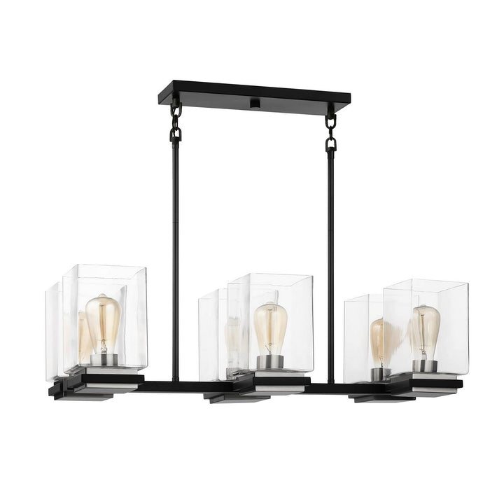 Nuvo Crossroads 60-7657 Pendant Light - Matte Black