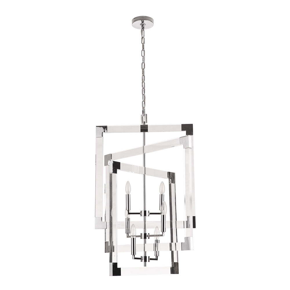 Mariana Parallax 320605 Pendant Light - Chrome