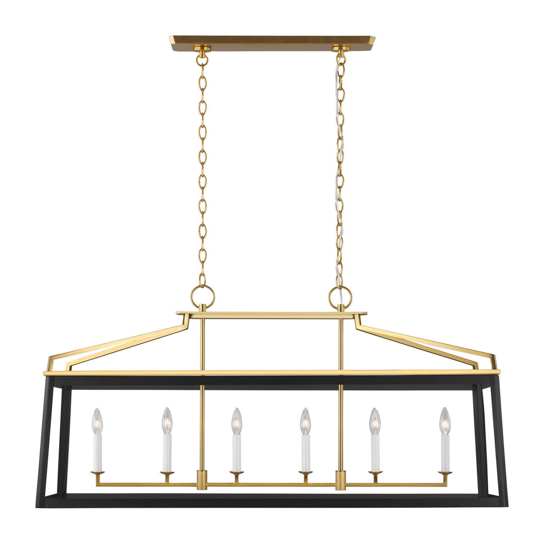 Visual Comfort Studio Carlow CC1586MBKBBS Pendant Light - Midnight Black
