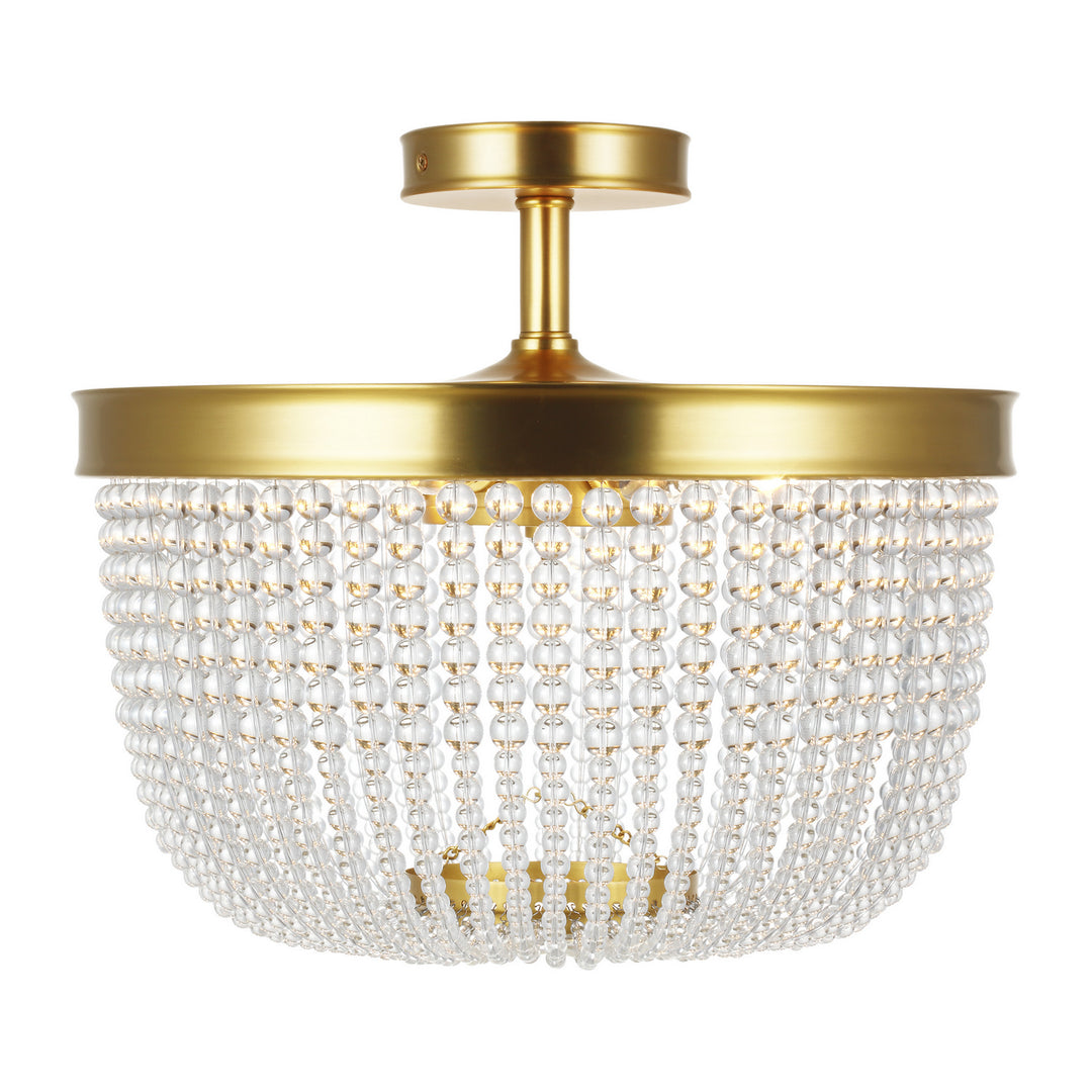 Visual Comfort Studio Summerhill CF1076BBS Ceiling Light - Burnished Brass