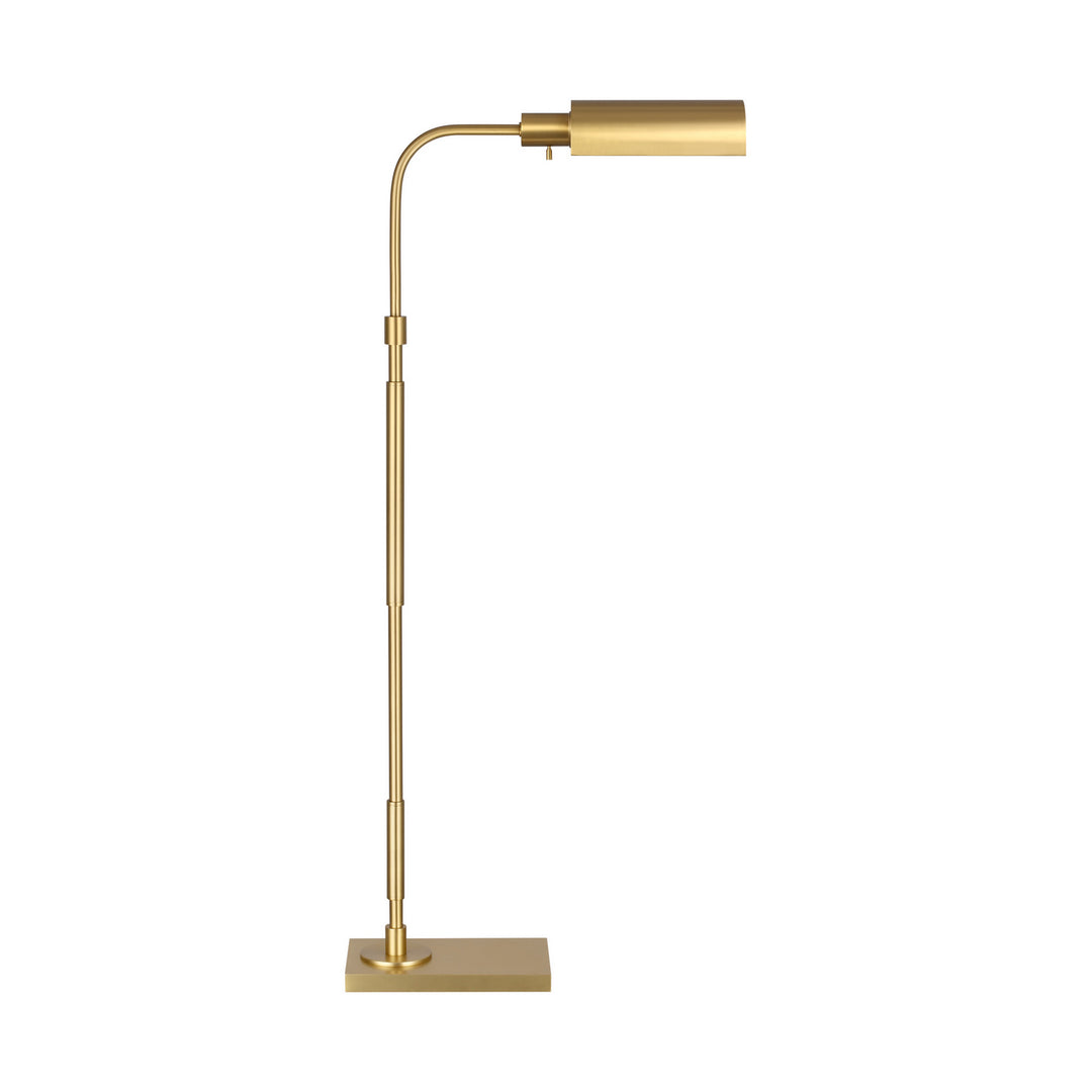 Visual Comfort Studio CT1161BBS1 Kenyon One Light Task Floor Lamp Lamp Brass - Antique