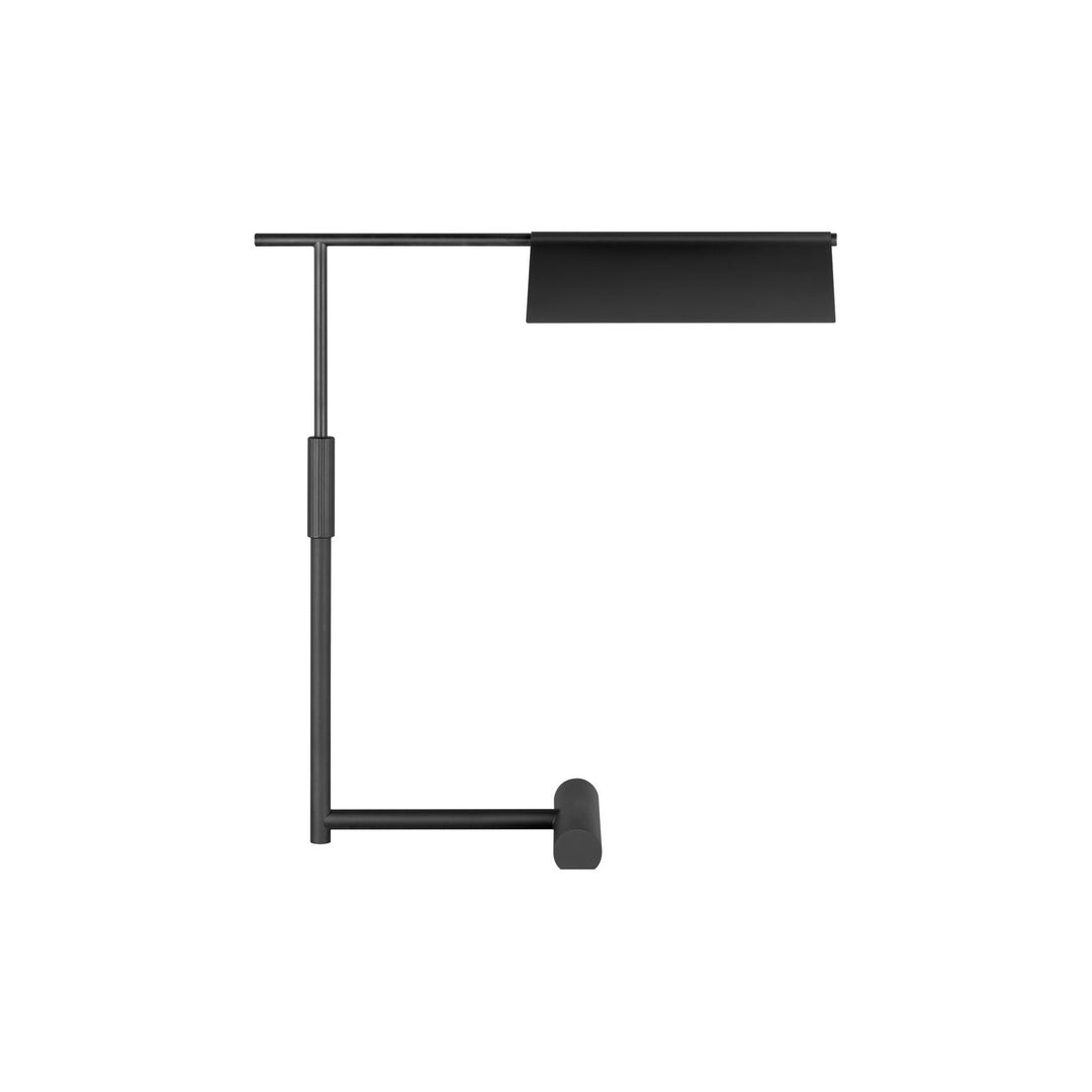 Visual Comfort Studio CT1221MBK1 Foles One Light Table Lamp Lamp Black