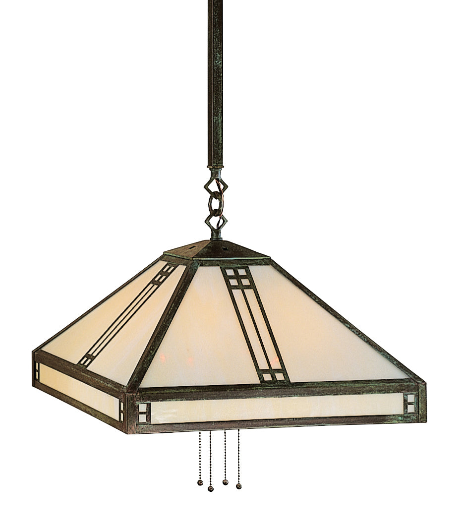 Arroyo Prairie PSH-18OF-VP Pendant Light - Verdigris Patina