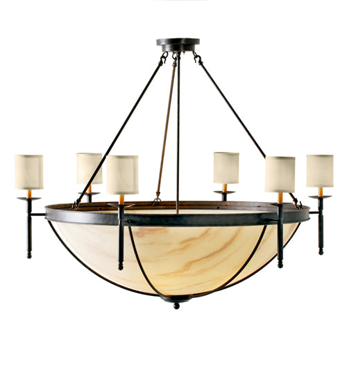 Meyda Tiffany Alysia 117091 Pendant Light - Mahogany Bronze