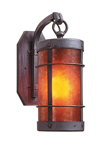 Arroyo Lighting VB-9NRM-MB Valencia One Light Wall Mount Outdoor Bronze / Dark