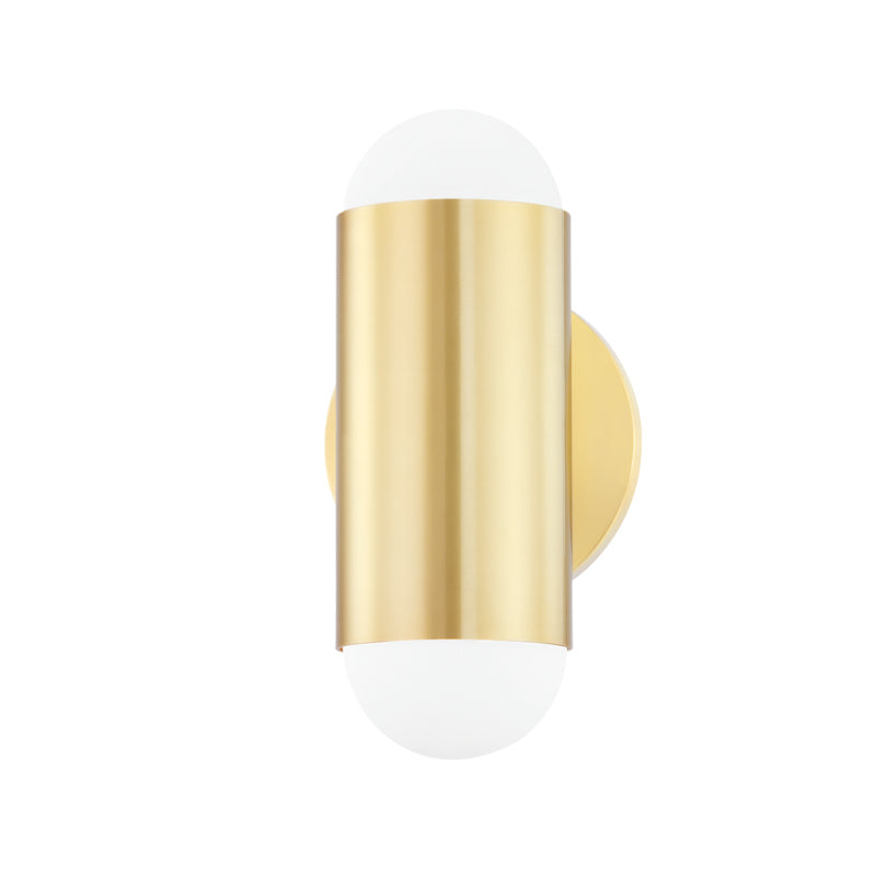 Mitzi Kira H484102-AGB Wall Sconce Light - Aged Brass