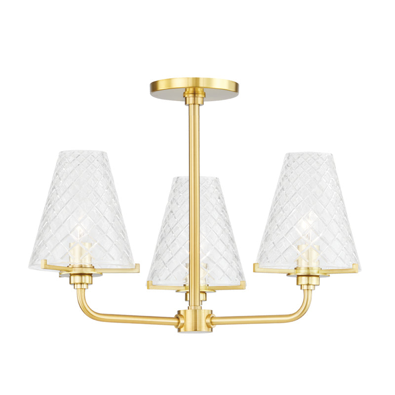 Mitzi Irene H495603-AGB Ceiling Light - Aged Brass