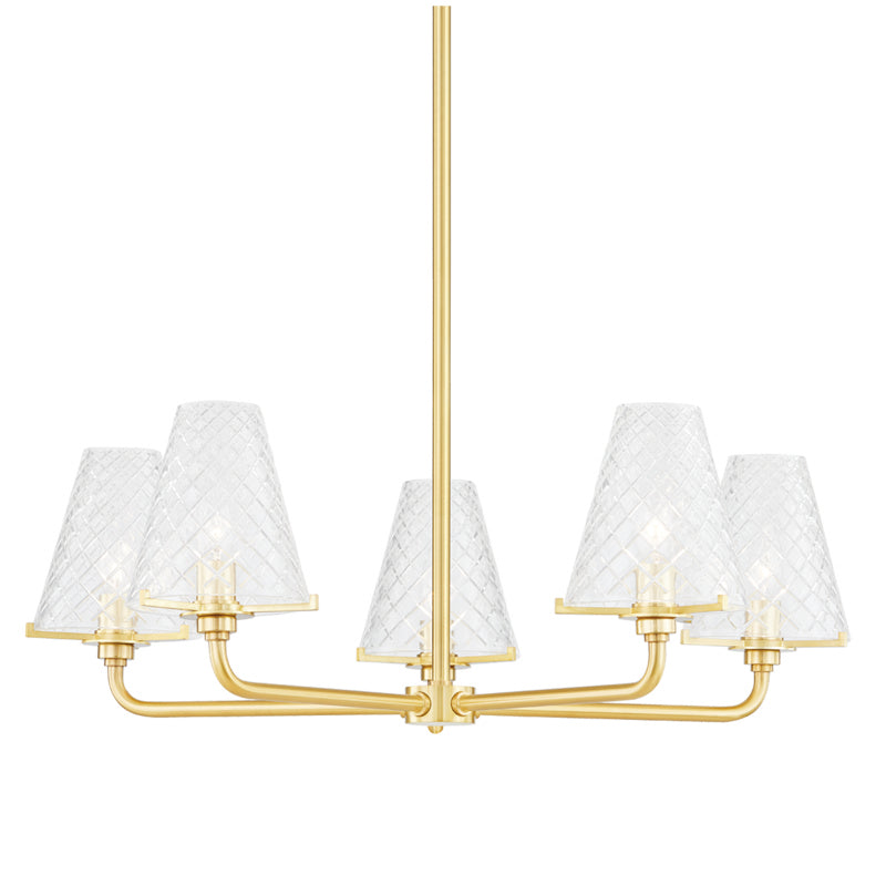 Mitzi Irene H495805-AGB Chandelier Light - Aged Brass