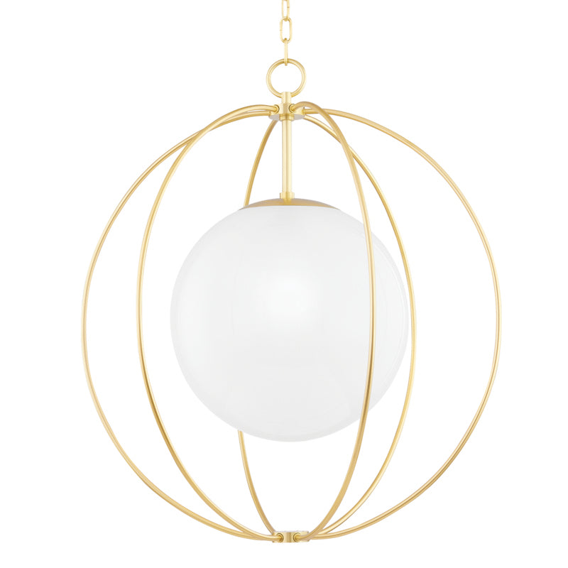 Mitzi Lyla H500701L-AGB Pendant Light - Aged Brass