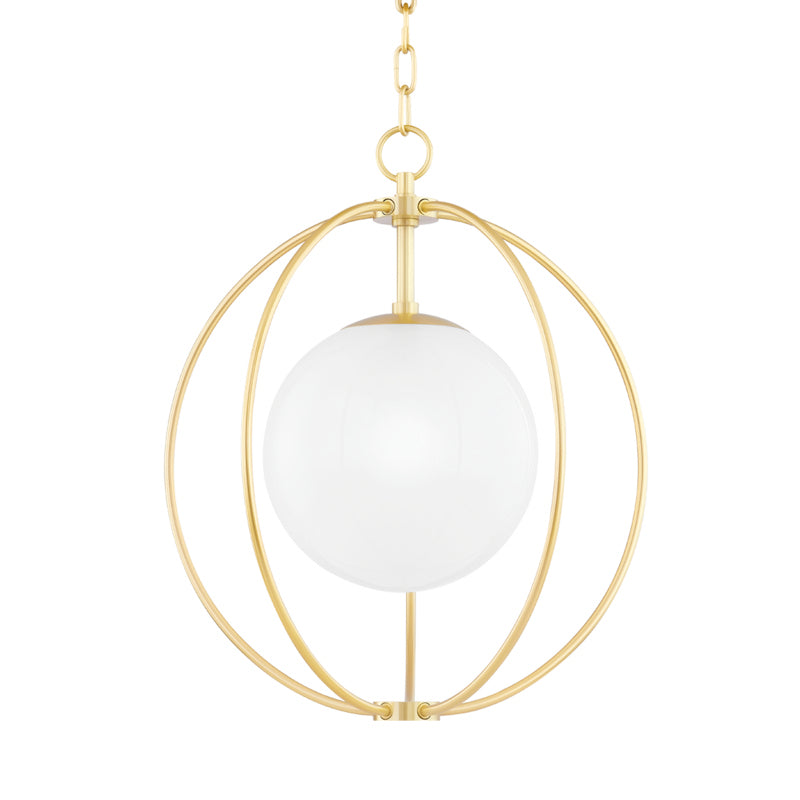 Mitzi Lyla H500701S-AGB Pendant Light - Aged Brass