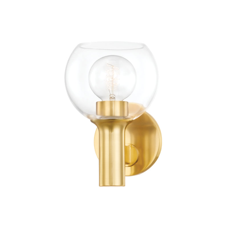 Mitzi Leslie H543301-AGB Wall Sconce Light - Aged Brass