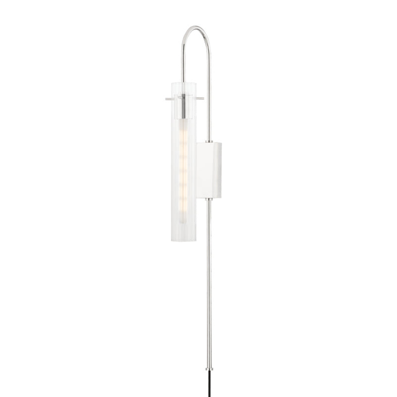 Mitzi Nettie HL527201-PN Wall Sconce Light - Polished Nickel