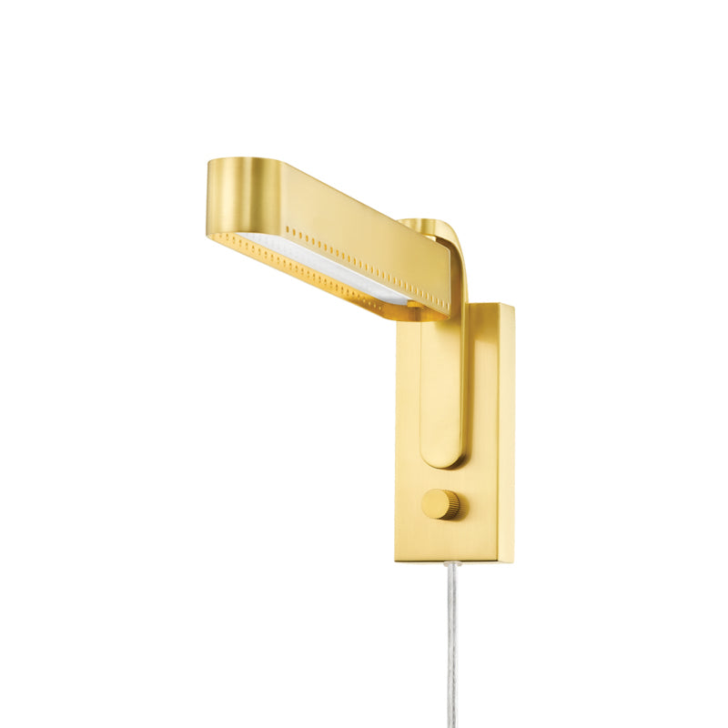 Mitzi Lighting HL563203-AGB Modern Julissa Lamp Aged Brass