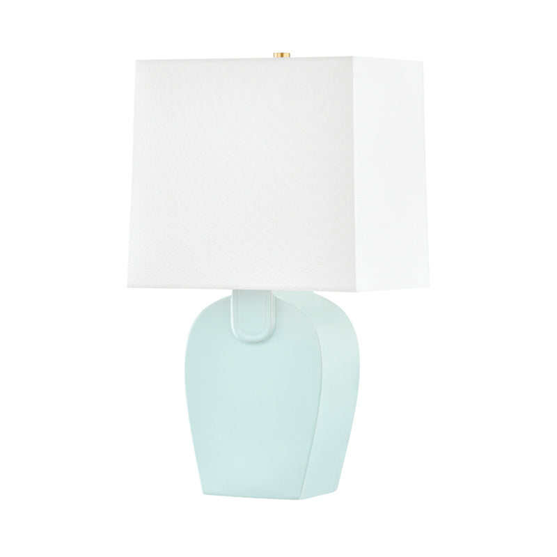 Mitzi Lighting HL569201-CRB Becki Lamp Ceramic Robins Egg Blue