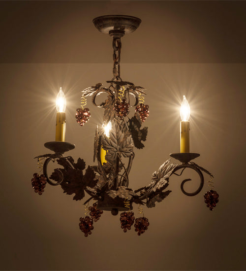 Meyda Tiffany Vineyard 117174 Chandelier Light - Coffee Bean
