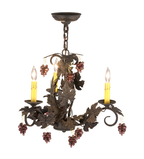 Meyda Tiffany Vineyard 117174 Chandelier Light - Coffee Bean