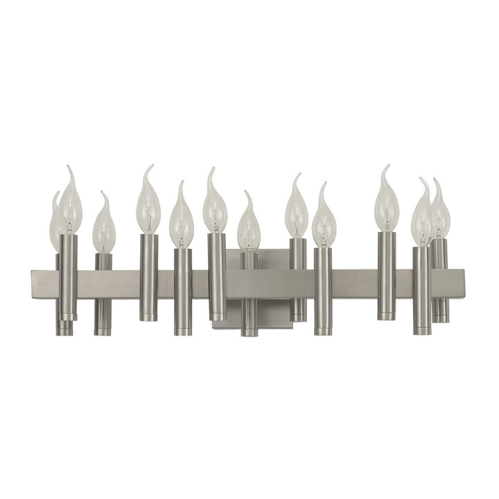 Varaluz Collette 357B12SN Bath Vanity Light 24 in. wide - Satin Nickel