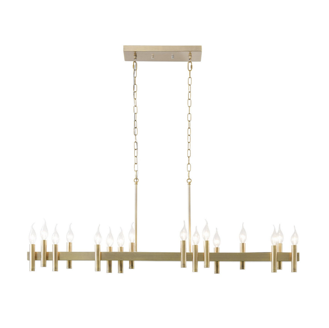 Varaluz Collette 357N16BB Pendant Light - Antique Brass