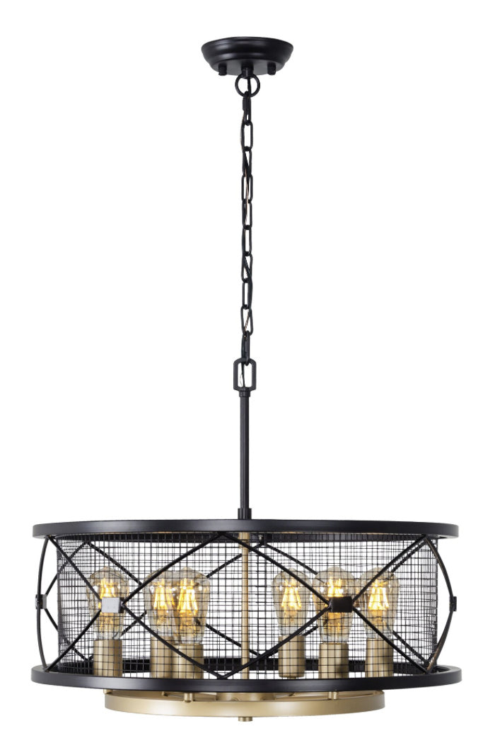 Varaluz Harlequin 612620 Chandelier Light - Warm Bronze/Gold