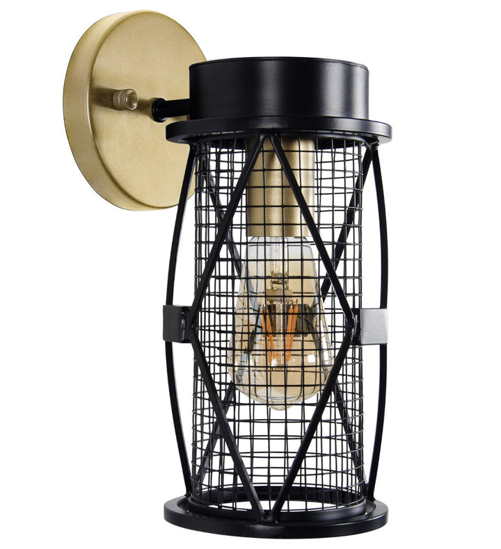 Varaluz Harlequin 612630 Wall Sconce Light - Warm Bronze/Gold